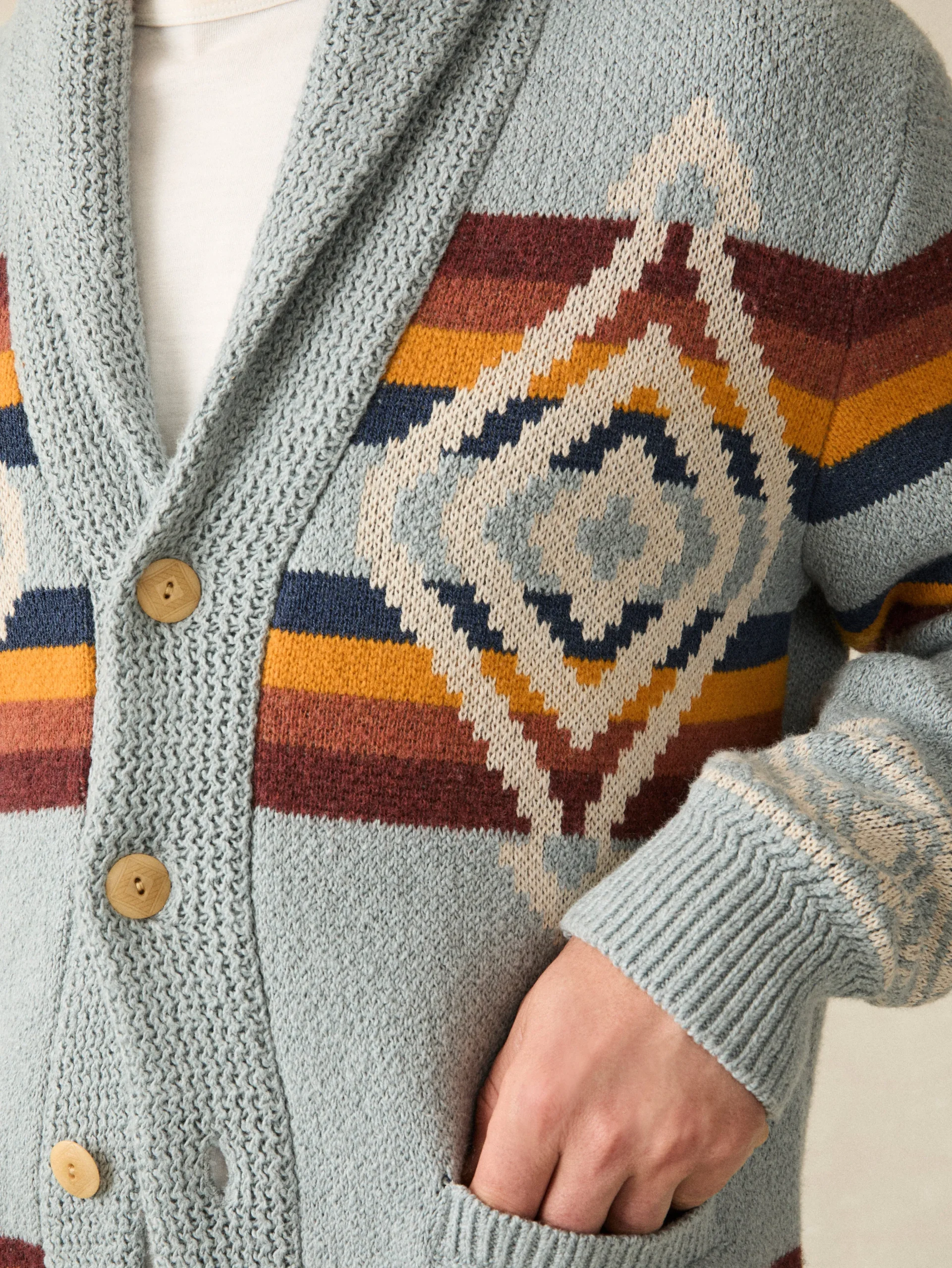 Steven Paul Judd Cardigan Sweater -*Faherty Brand Best