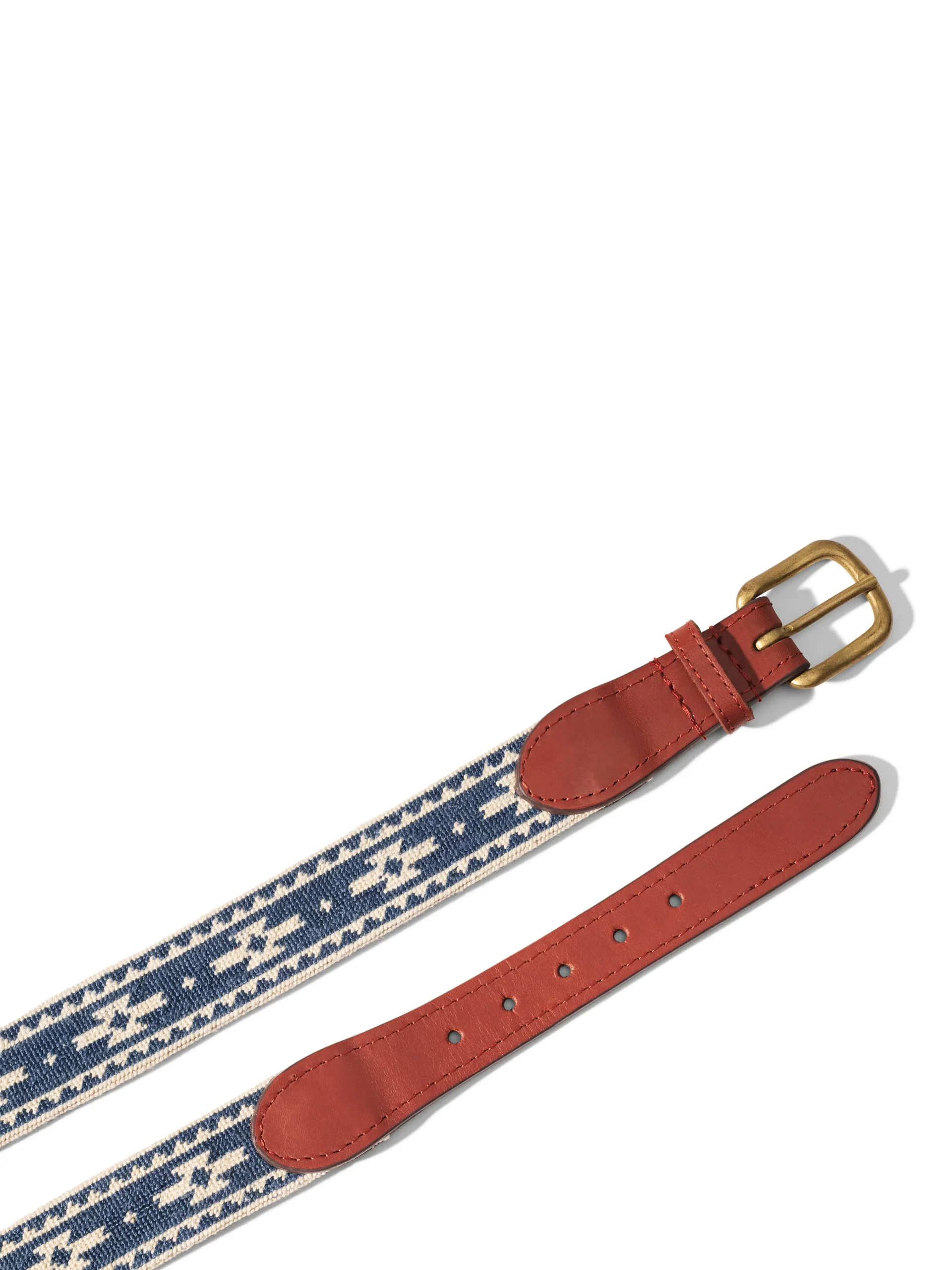 Steven Paul Judd Chahtah Embroidered Belt -*Faherty Brand Clearance
