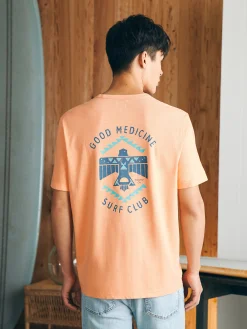 Steven Paul Judd Good Medicine Surf Club Tee -*Faherty Brand Clearance