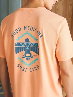 Steven Paul Judd Good Medicine Surf Club Tee -*Faherty Brand Clearance