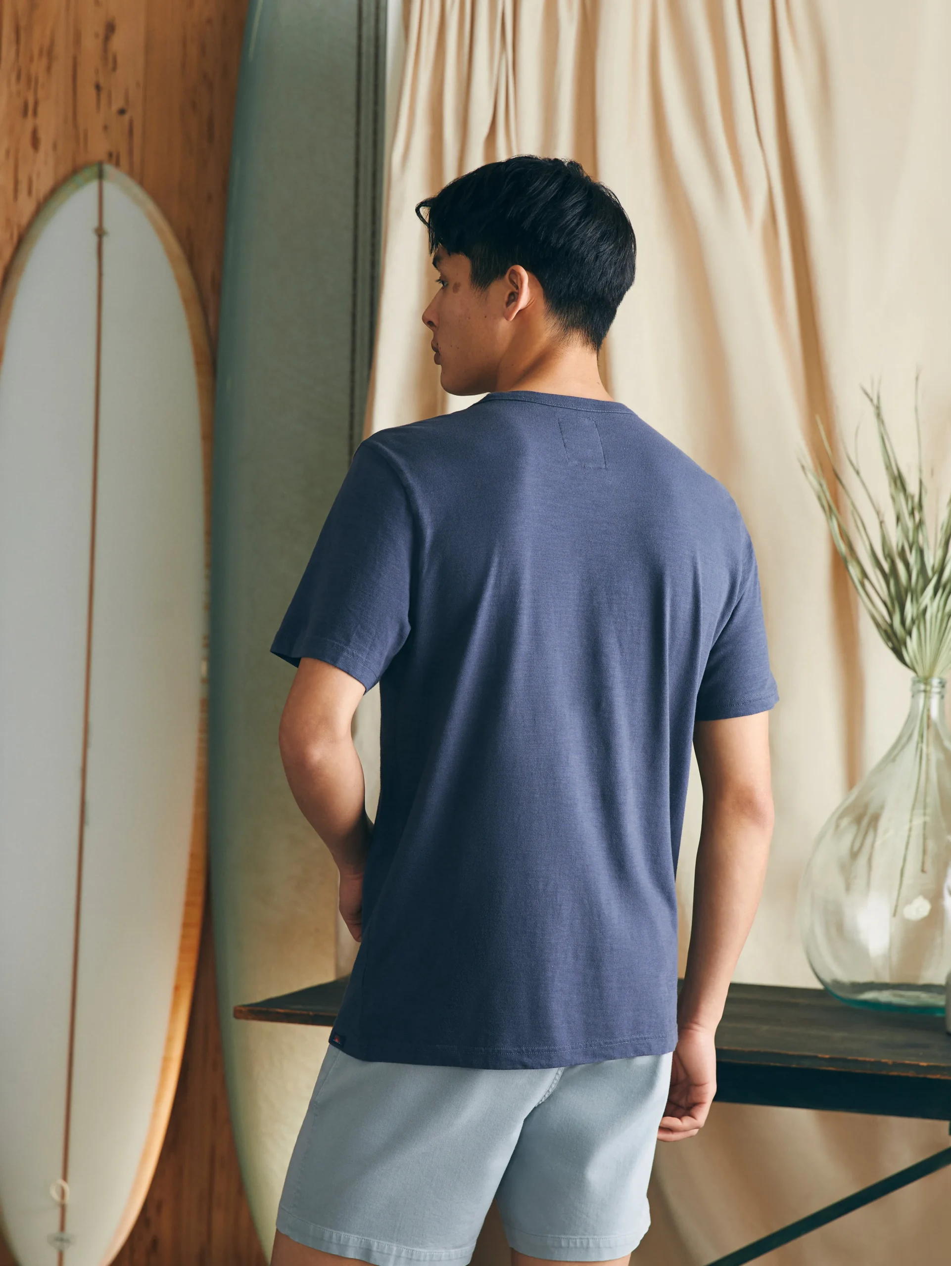 Steven Paul Judd Good Medicine Surf Club Tee -*Faherty Brand