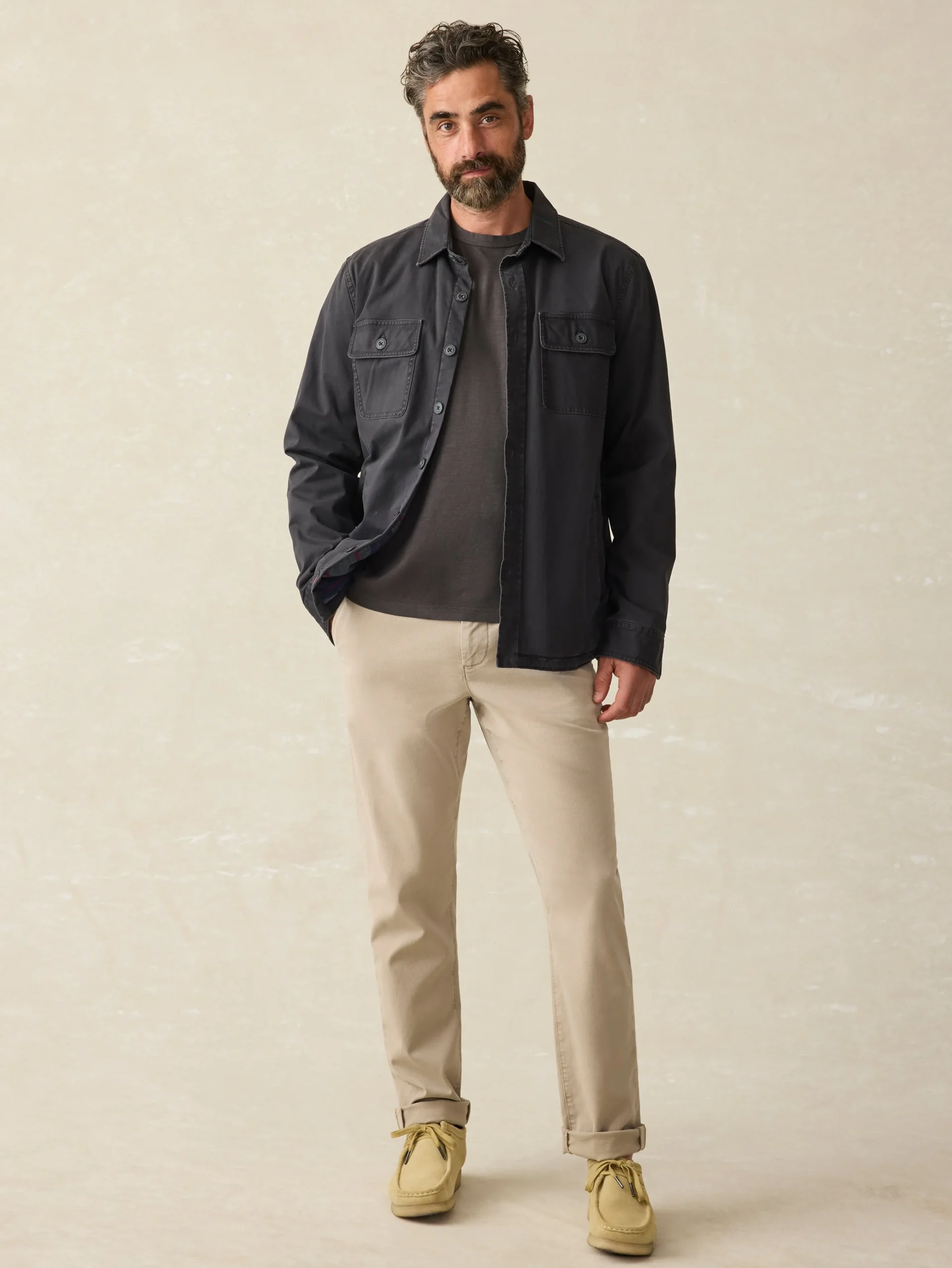 Stretch Blanket Lined CPO -*Faherty Brand Hot