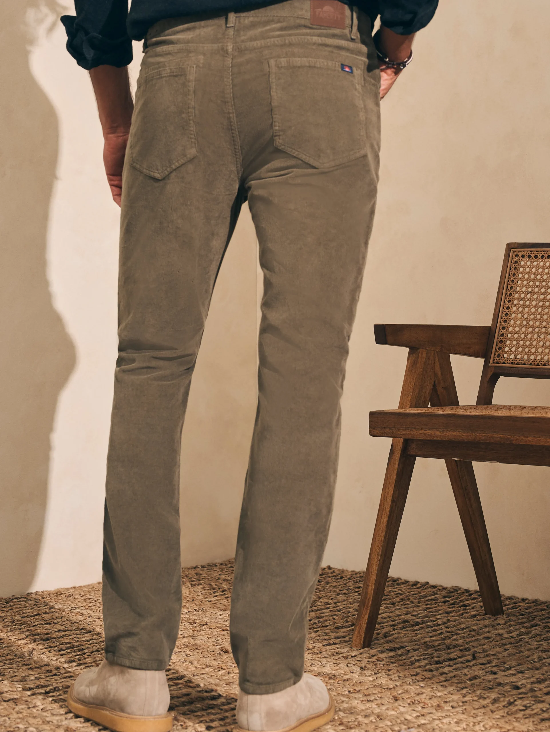 Stretch Corduroy 5-Pocket Pant (32" Inseam) -*Faherty Brand Hot