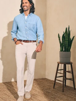Stretch Corduroy 5-Pocket Pant (32" Inseam) -*Faherty Brand Hot