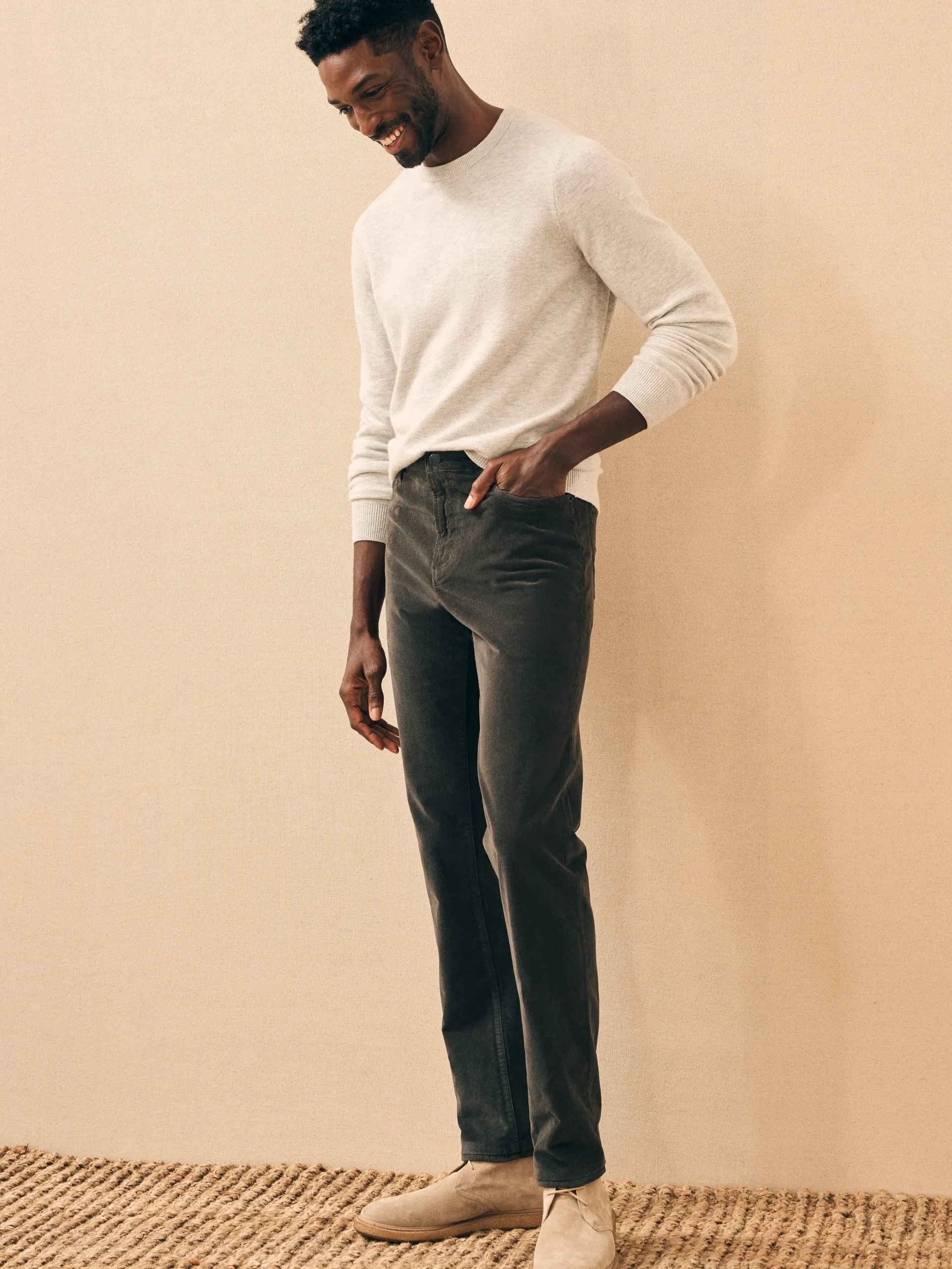 Stretch Corduroy 5-Pocket Pant (32" Inseam) -*Faherty Brand Sale