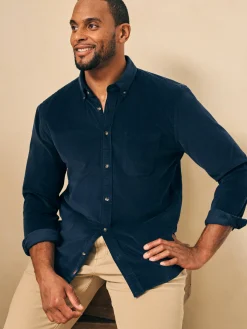 Stretch Corduroy Shirt -*Faherty Brand