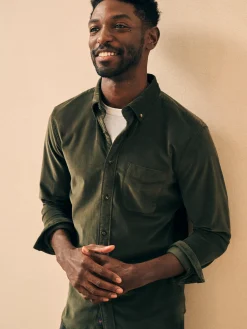 Stretch Corduroy Shirt -*Faherty Brand