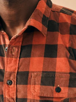 Stretch Corduroy Work Shirt -*Faherty Brand Best