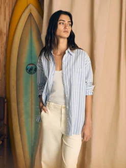 Stretch Oxford Relaxed Shirt -*Faherty Brand Best