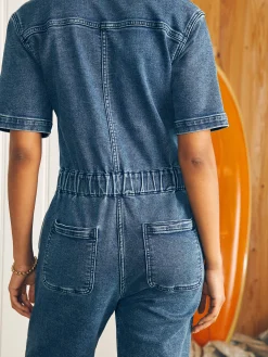 Stretch Terry Blythe Jumpsuit -*Faherty Brand Discount