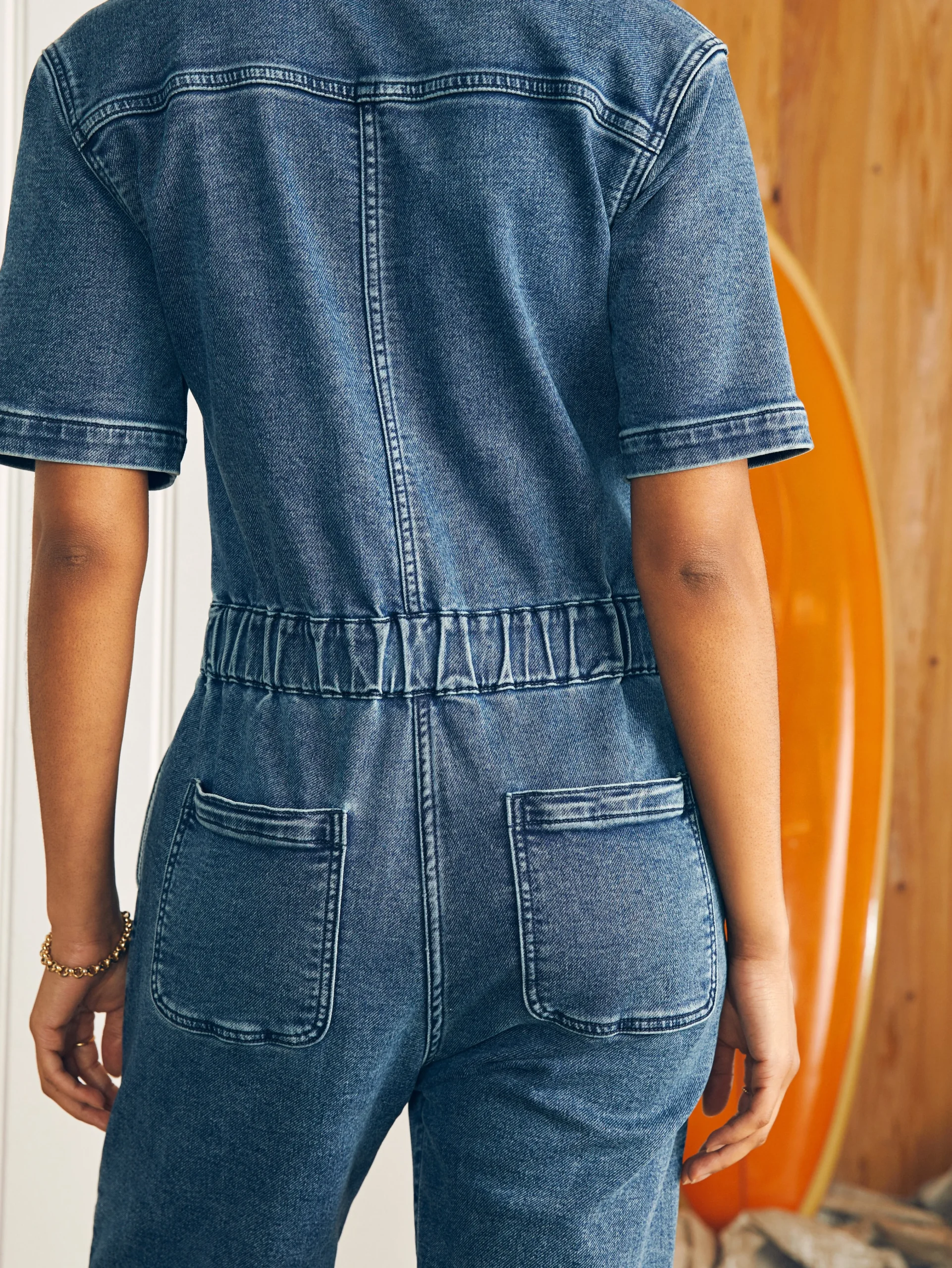 Stretch Terry Blythe Jumpsuit -*Faherty Brand Discount