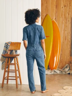 Stretch Terry Blythe Jumpsuit -*Faherty Brand Discount