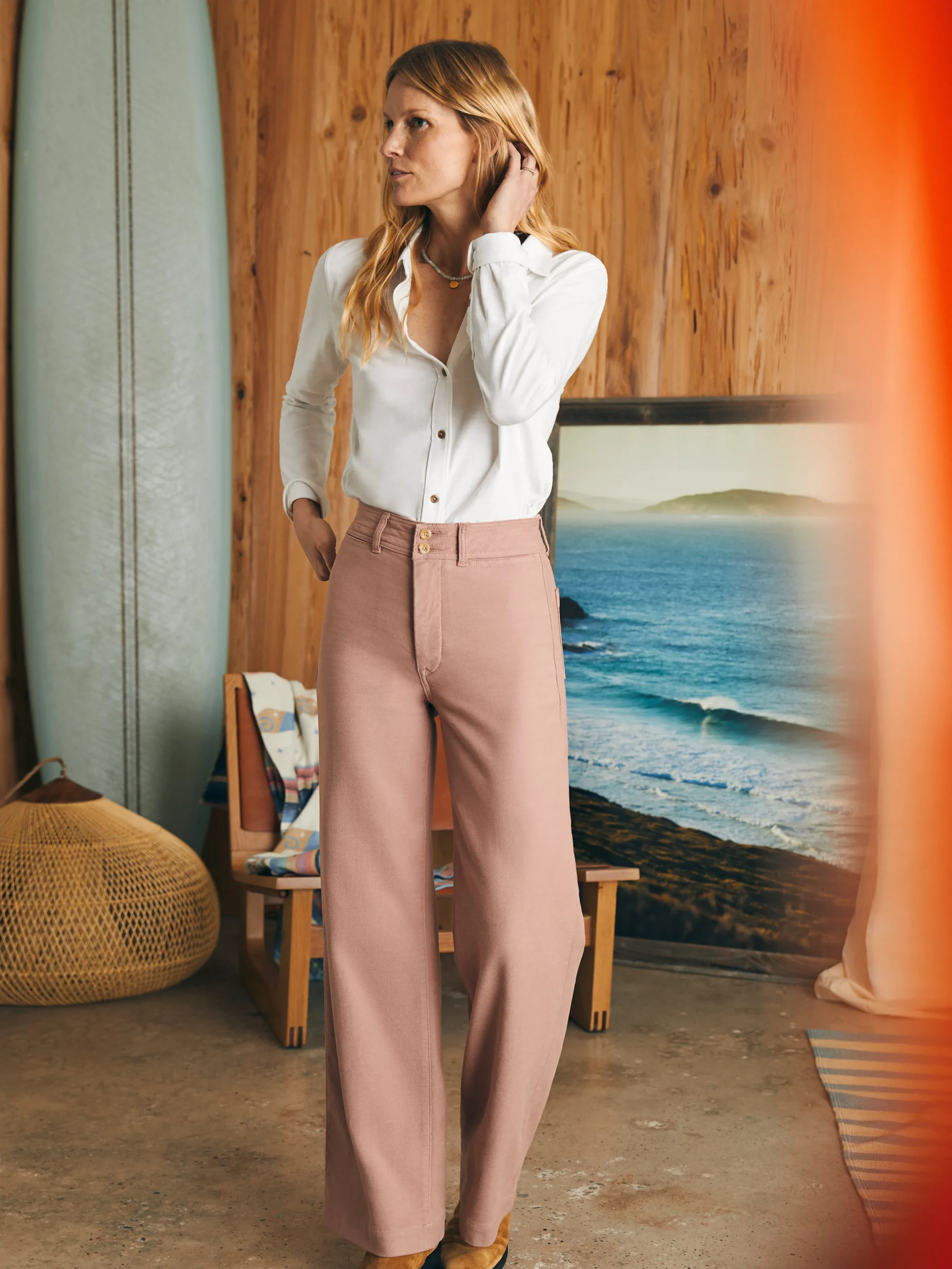 Stretch Terry Harbor Pant -*Faherty Brand New