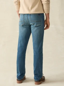 Stretch Terry Indigo 5-Pocket Pant -*Faherty Brand Hot