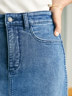 Stretch Terry Midi Skirt -*Faherty Brand Hot