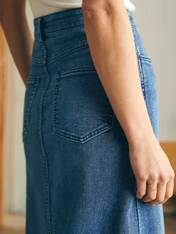 Stretch Terry Midi Skirt -*Faherty Brand Hot