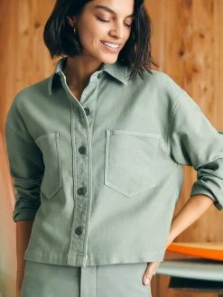 Stretch Terry Overshirt -*Faherty Brand Discount