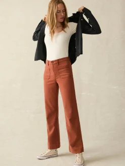 Stretch Terry Patch Pocket Pant -*Faherty Brand Outlet