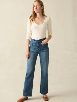 Stretch Terry Patch Pocket Pant -*Faherty Brand