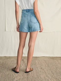 Stretch Terry Patch Pocket Short -*Faherty Brand New