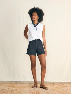 Stretch Terry Patch Pocket Short -*Faherty Brand Best