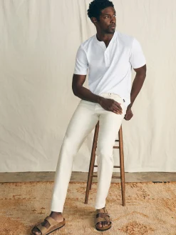 Stretch Terry 5-Pocket Athletic Fit Pant (32