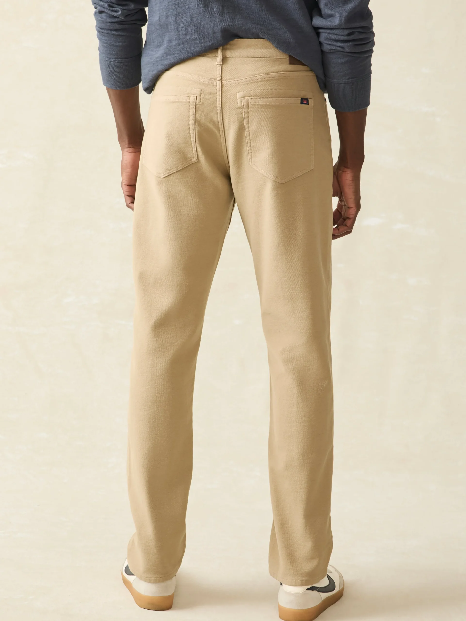 Stretch Terry 5-Pocket Athletic Fit Pant -*Faherty Brand Clearance