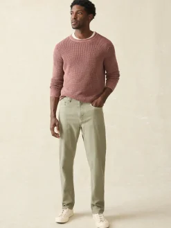 Stretch Terry 5-Pocket Athletic Fit Pant -*Faherty Brand Outlet