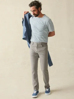 Stretch Terry 5-Pocket Athletic Fit Pant -*Faherty Brand Outlet