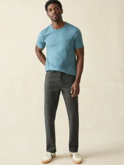 Stretch Terry 5-Pocket Athletic Fit Pant -*Faherty Brand Sale