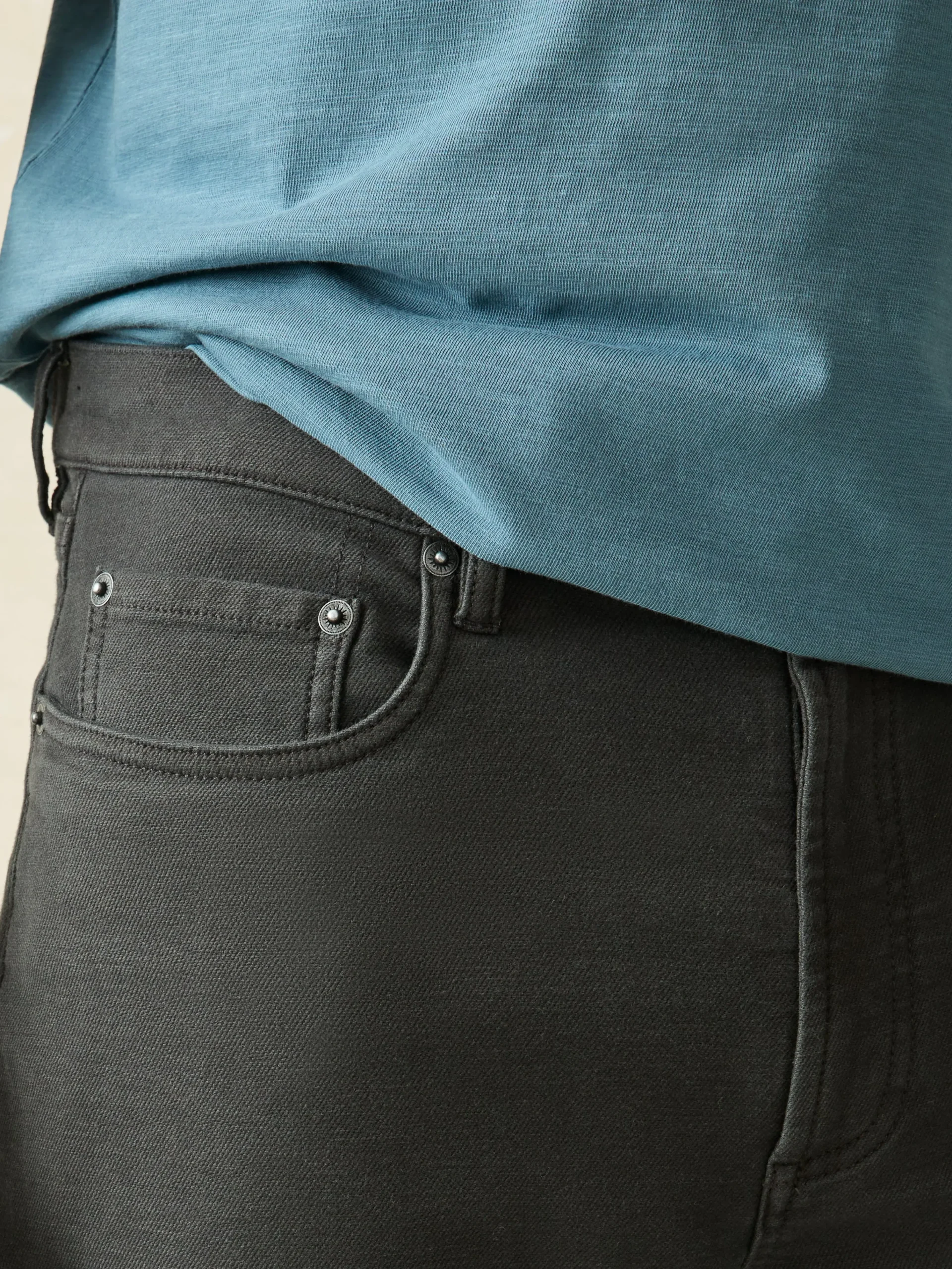 Stretch Terry 5-Pocket Athletic Fit Pant -*Faherty Brand Sale