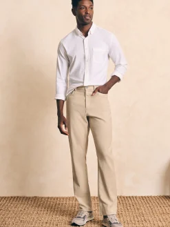 Stretch Terry 5-Pocket Athletic Fit Pant -*Faherty Brand Hot