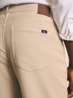 Stretch Terry 5-Pocket Athletic Fit Pant -*Faherty Brand Hot