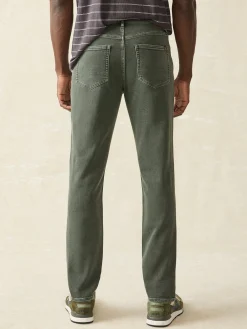 Stretch Terry 5-Pocket Athletic Fit Pant -*Faherty Brand Hot