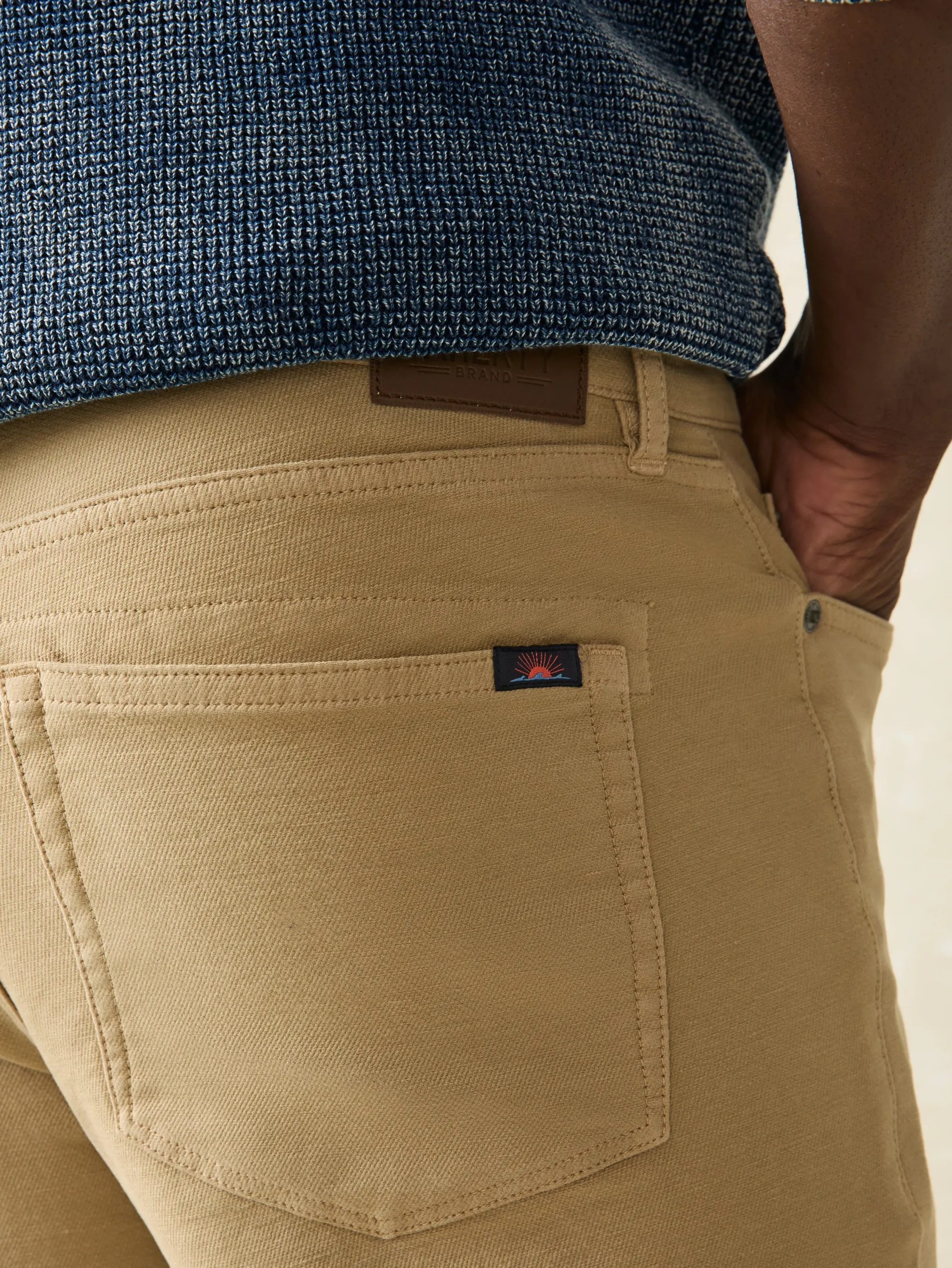 Stretch Terry 5-Pocket Pant -*Faherty Brand