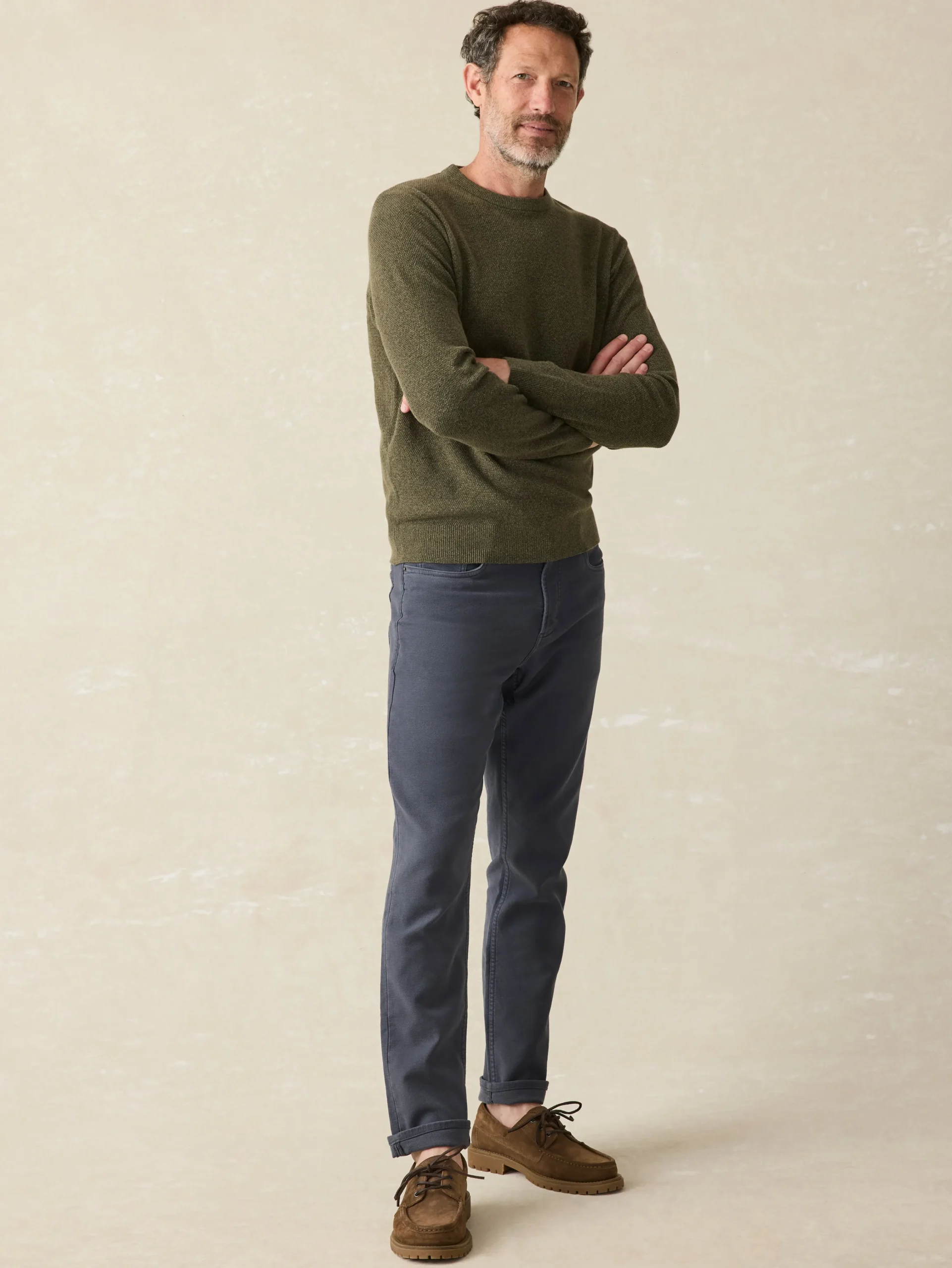 Stretch Terry 5-Pocket Pant -*Faherty Brand Online