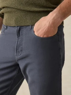 Stretch Terry 5-Pocket Pant -*Faherty Brand Online