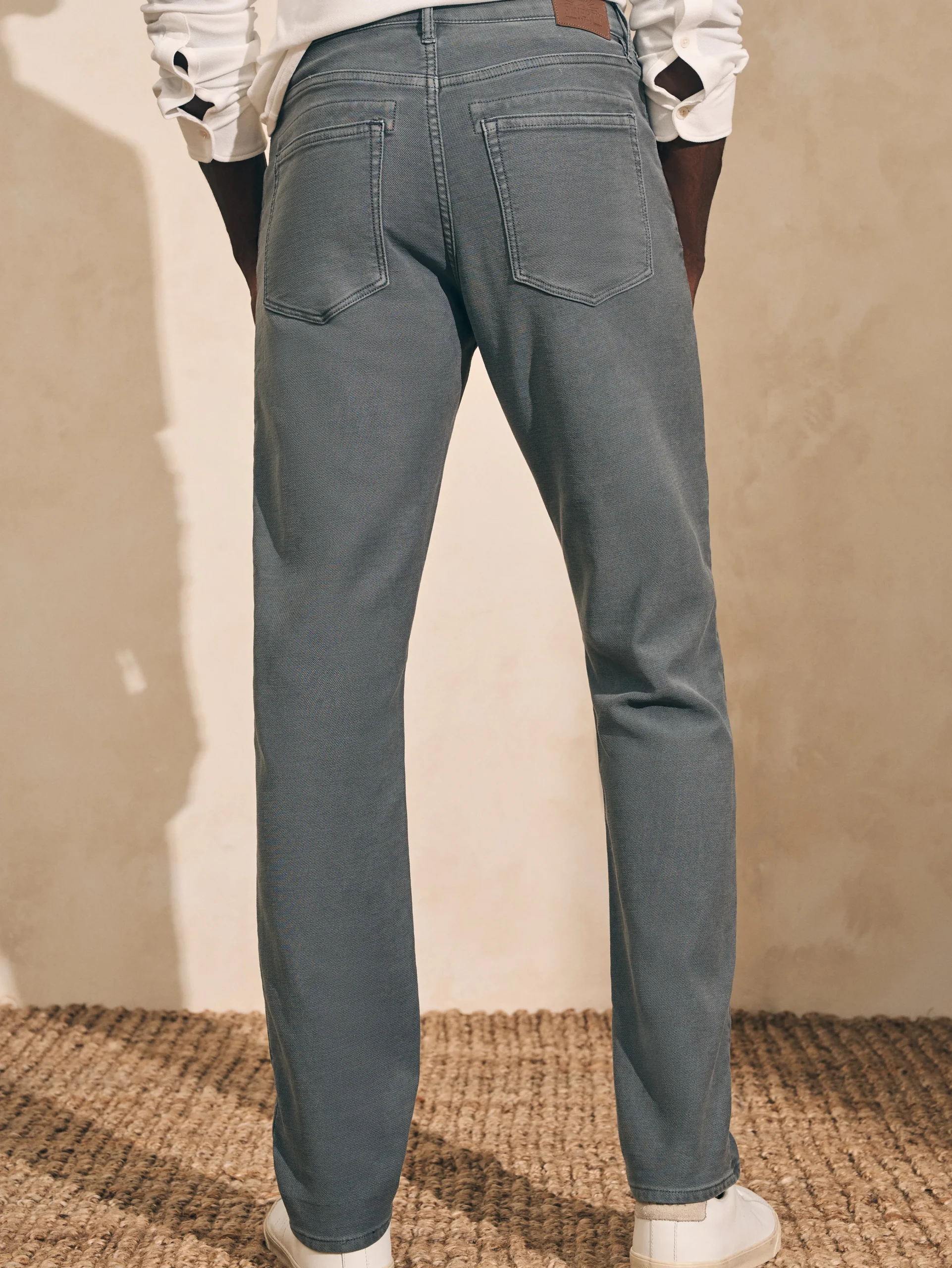 Stretch Terry 5-Pocket Pant -*Faherty Brand New