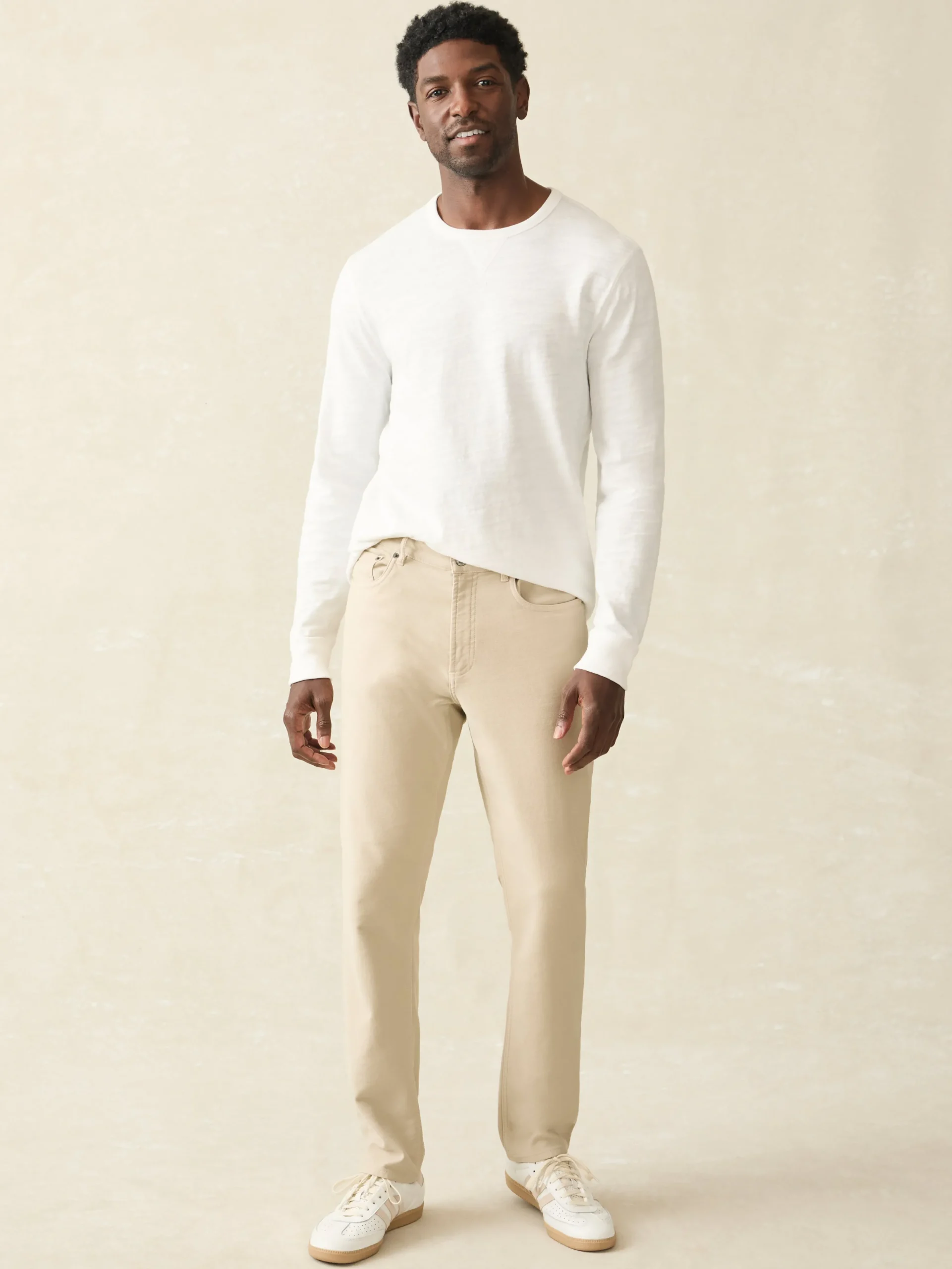 Stretch Terry 5-Pocket Pant -*Faherty Brand Clearance