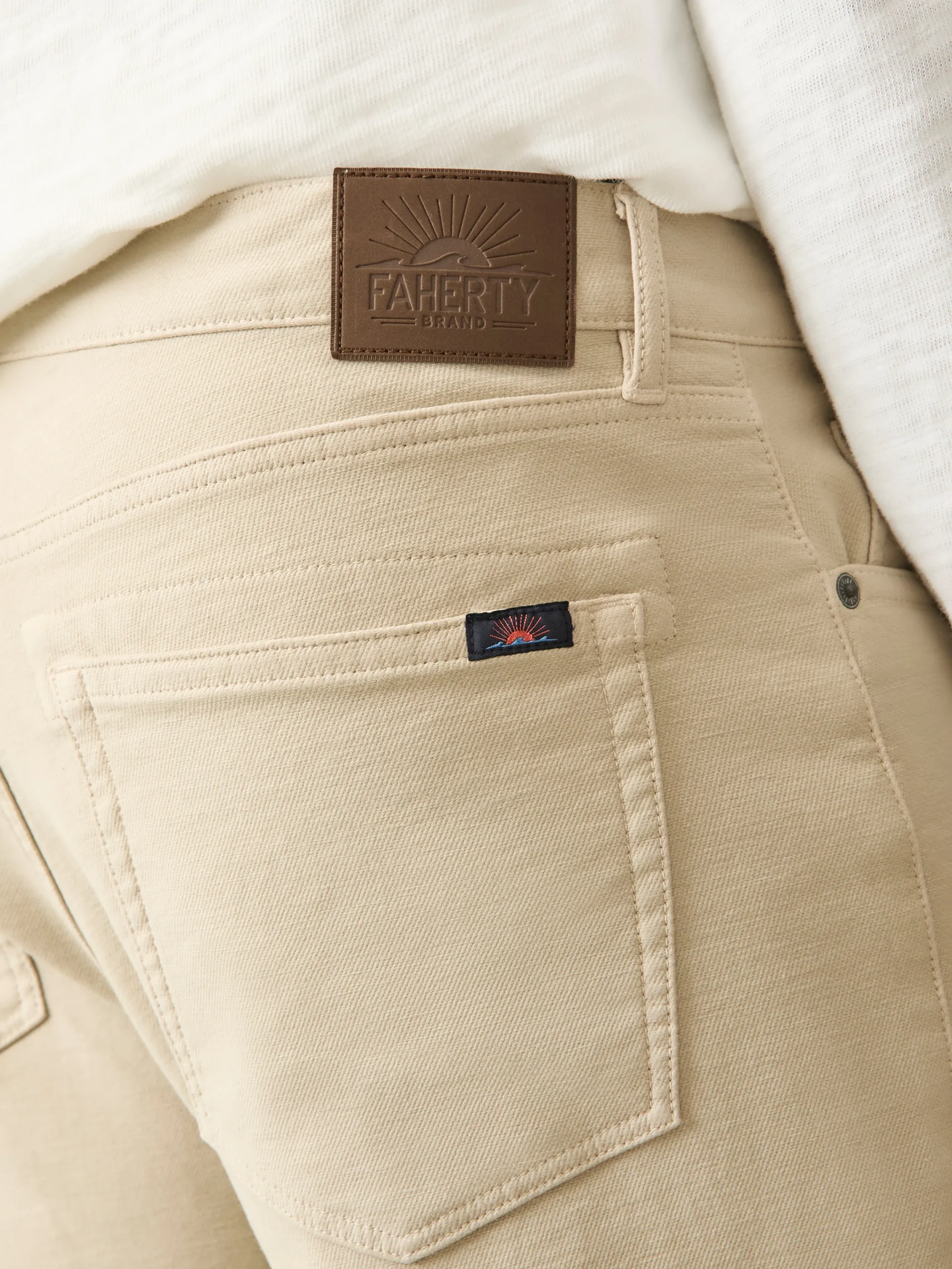 Stretch Terry 5-Pocket Pant -*Faherty Brand Clearance