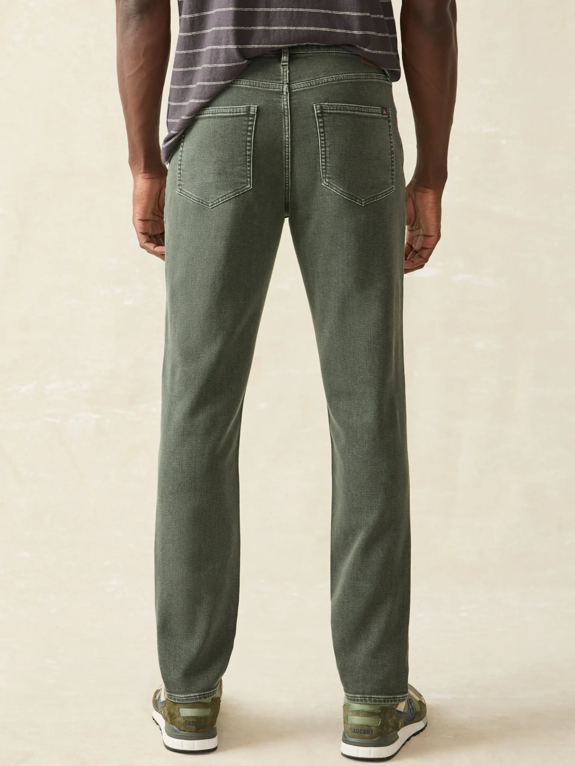 Stretch Terry 5-Pocket Pant -*Faherty Brand New