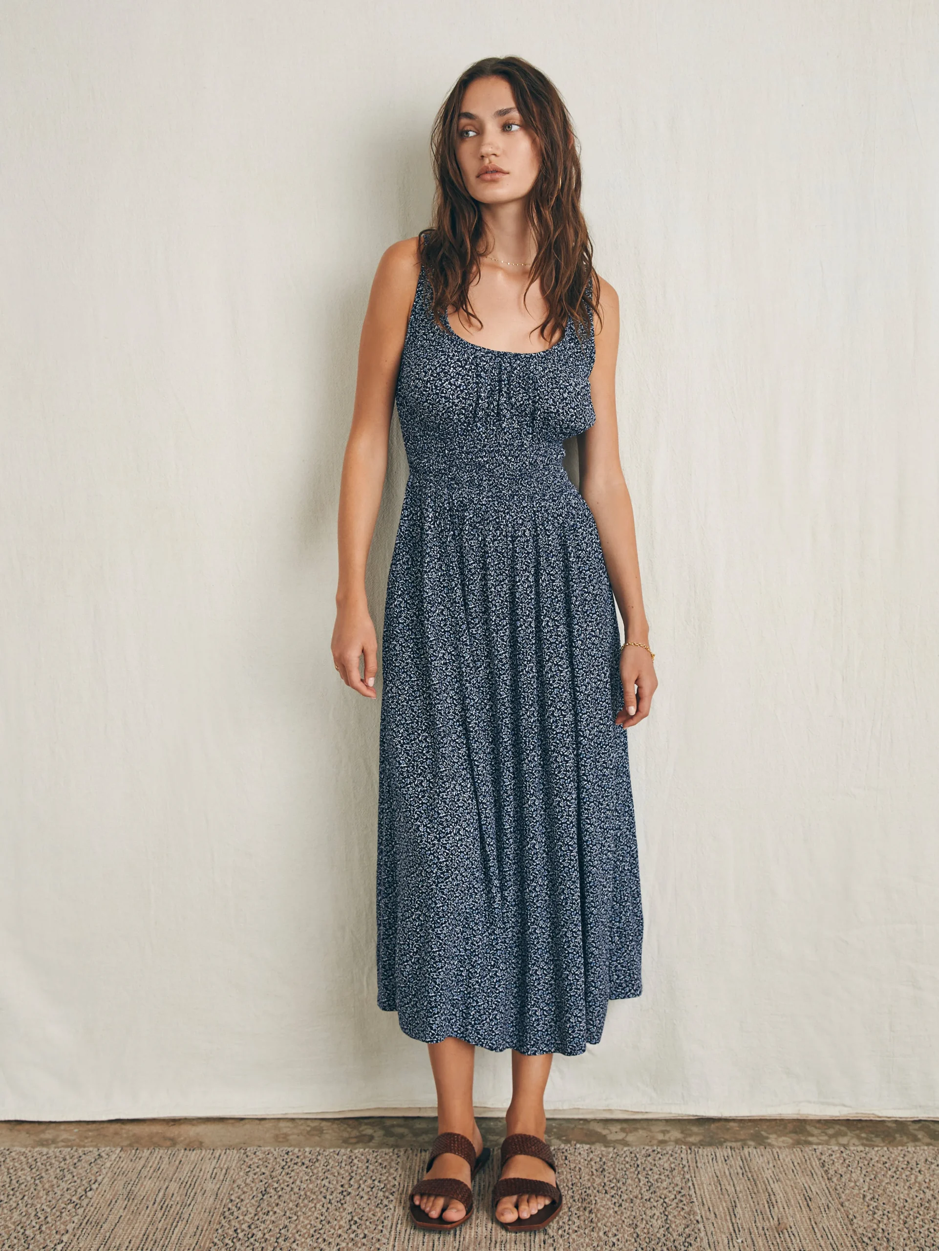 Sunseeker Midi Dress -*Faherty Brand