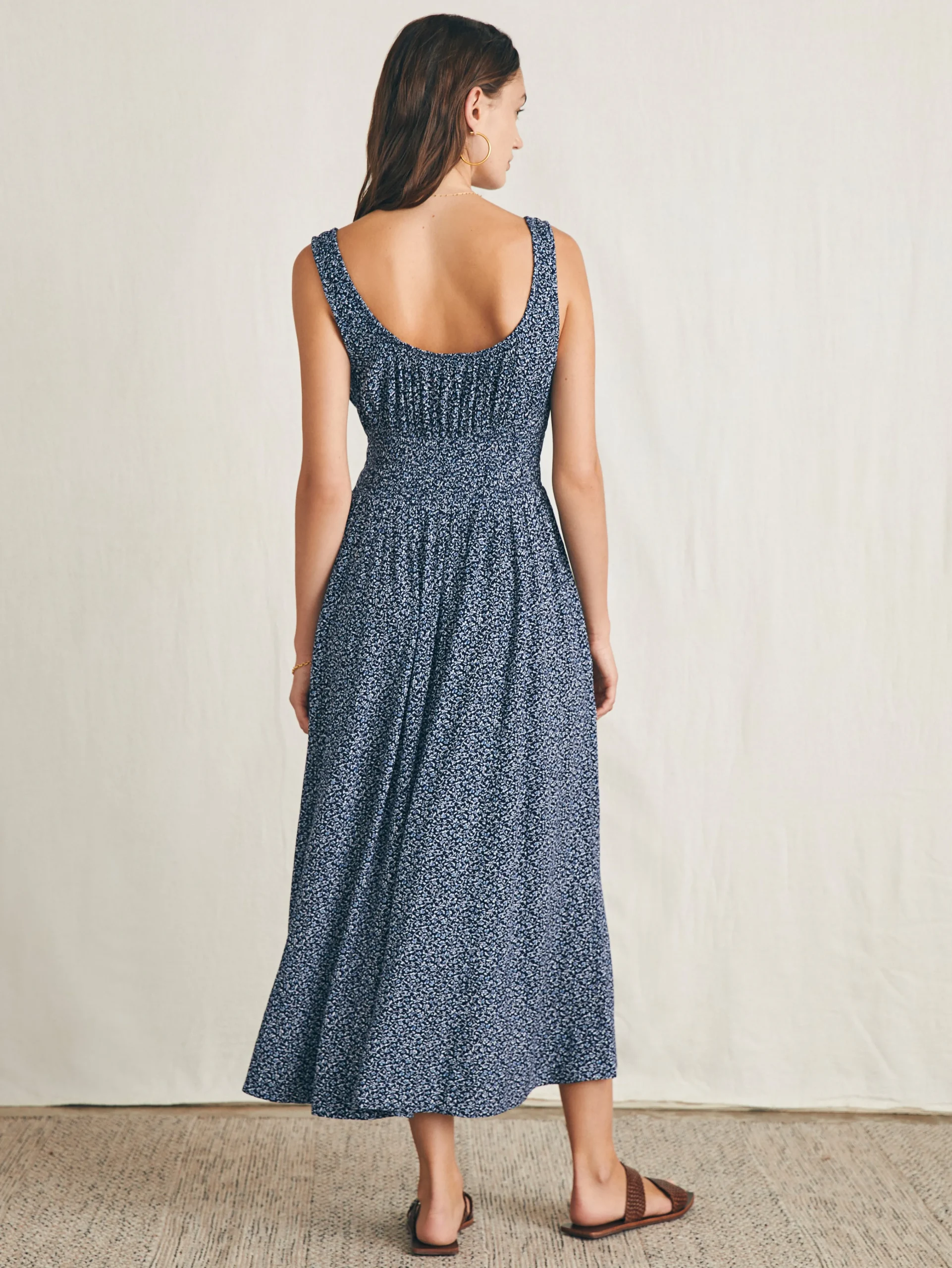 Sunseeker Midi Dress -*Faherty Brand