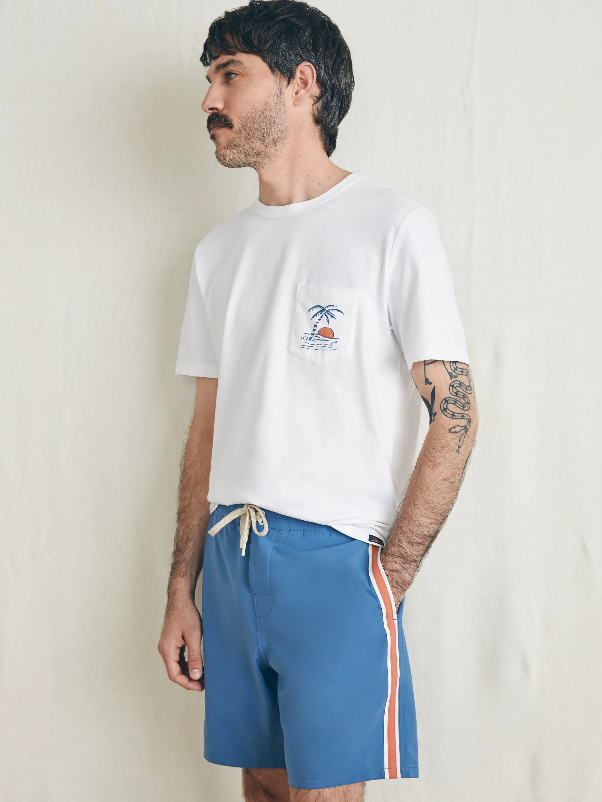 Sunwashed Boardshort -*Faherty Brand Clearance
