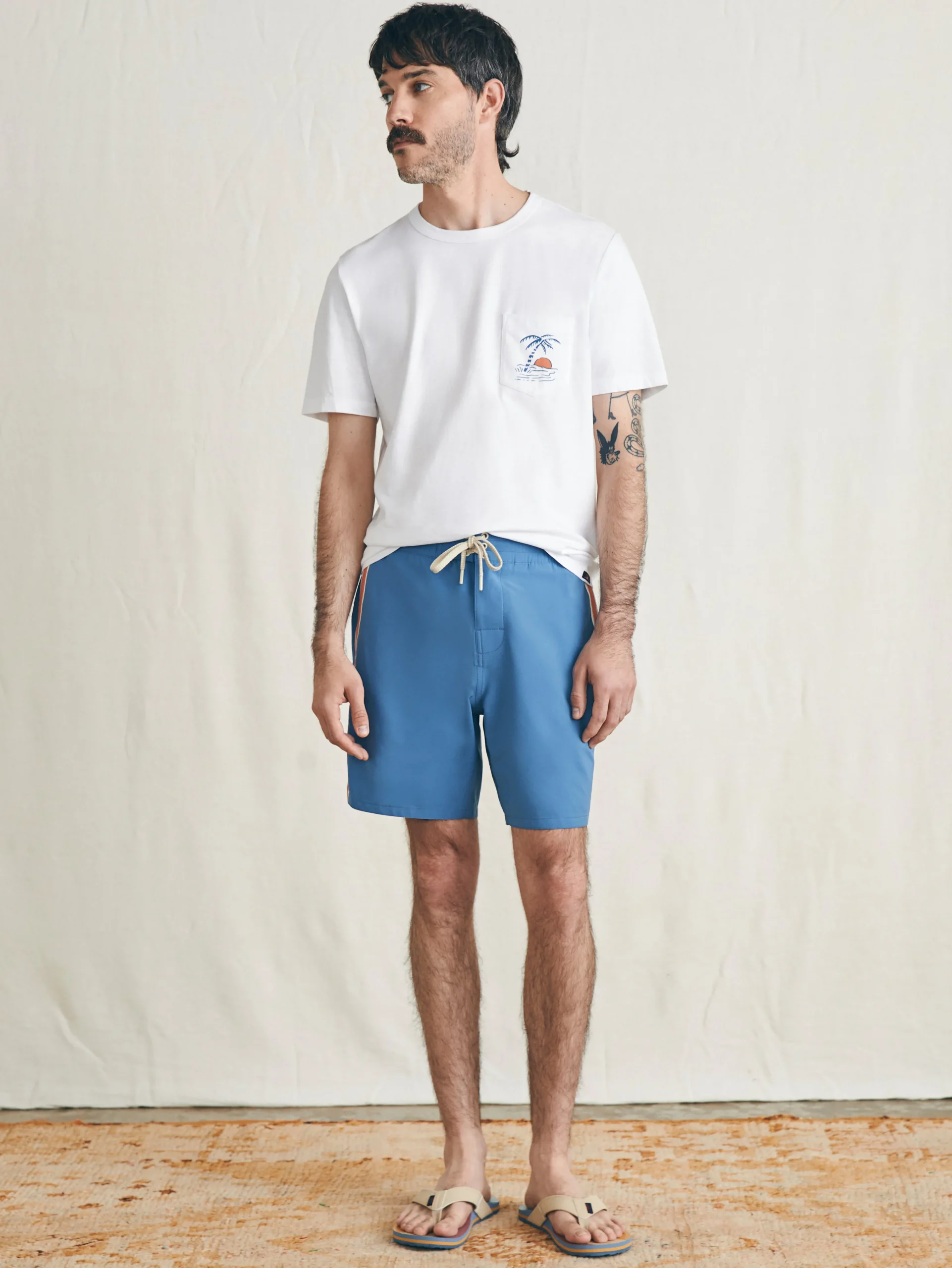 Sunwashed Boardshort -*Faherty Brand Clearance