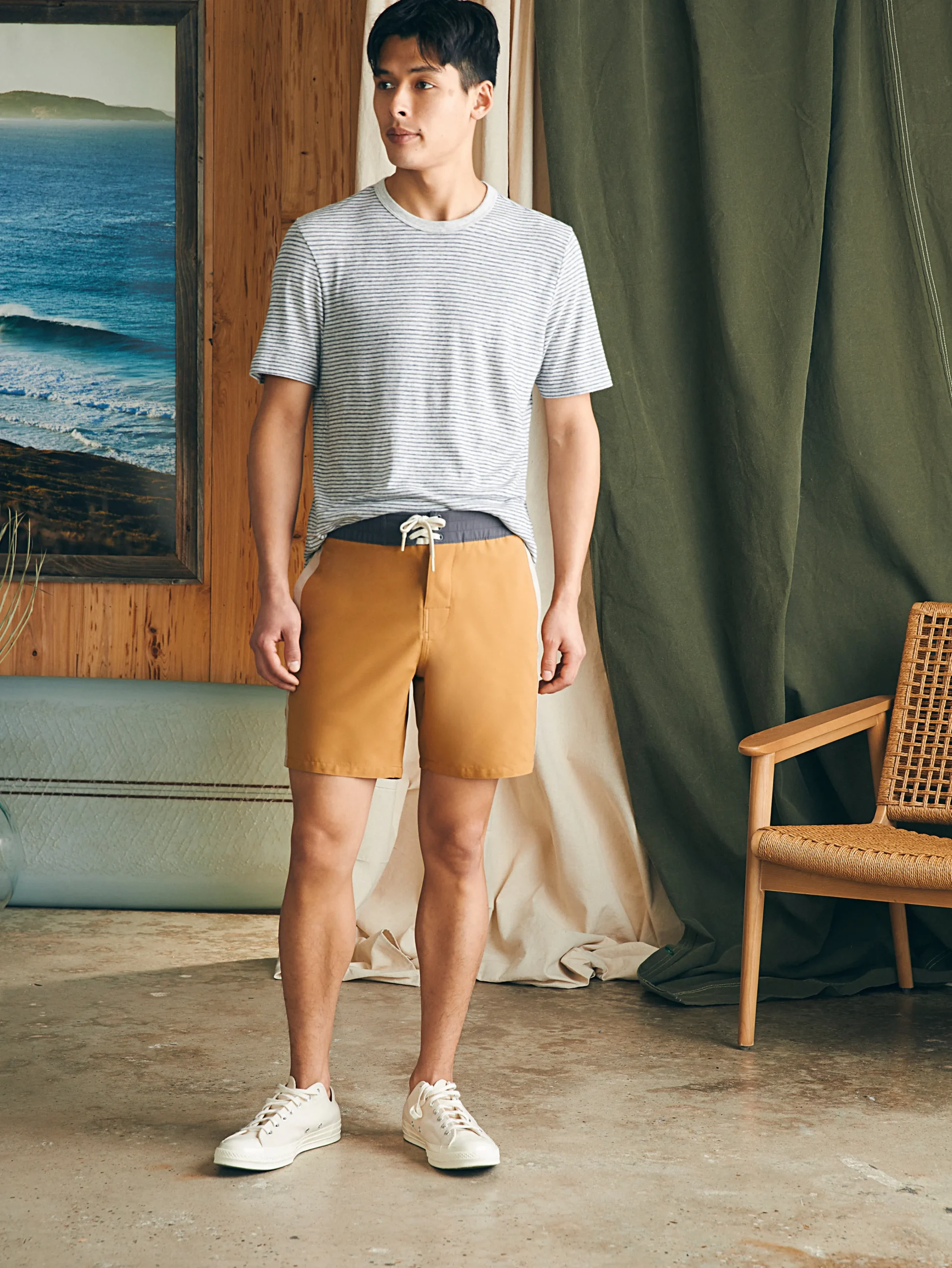 Sunwashed Boardshort -*Faherty Brand Hot