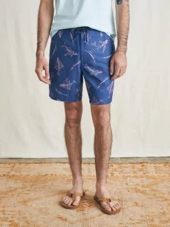 Sunwashed Boardshort -*Faherty Brand Online