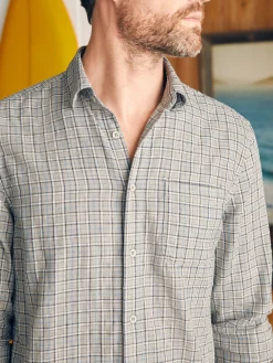 Sunwashed Chambray Shirt -*Faherty Brand Outlet
