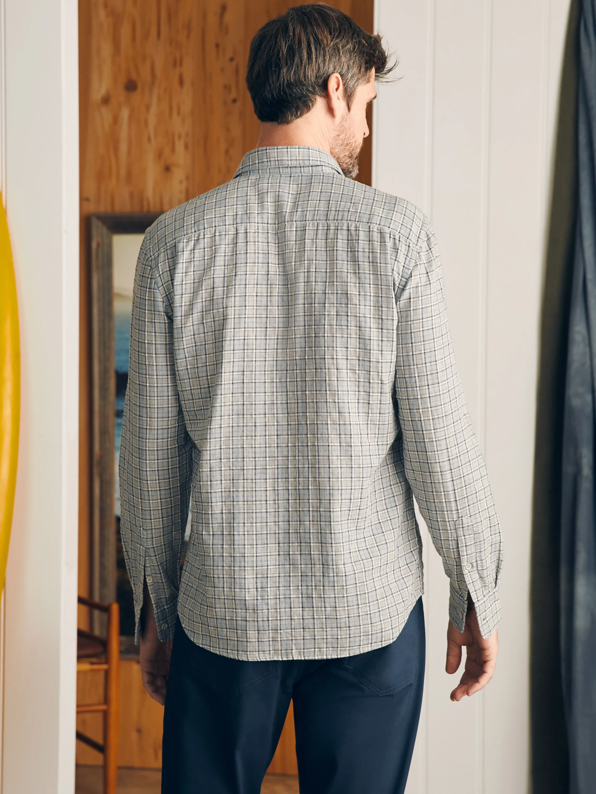 Sunwashed Chambray Shirt -*Faherty Brand Outlet