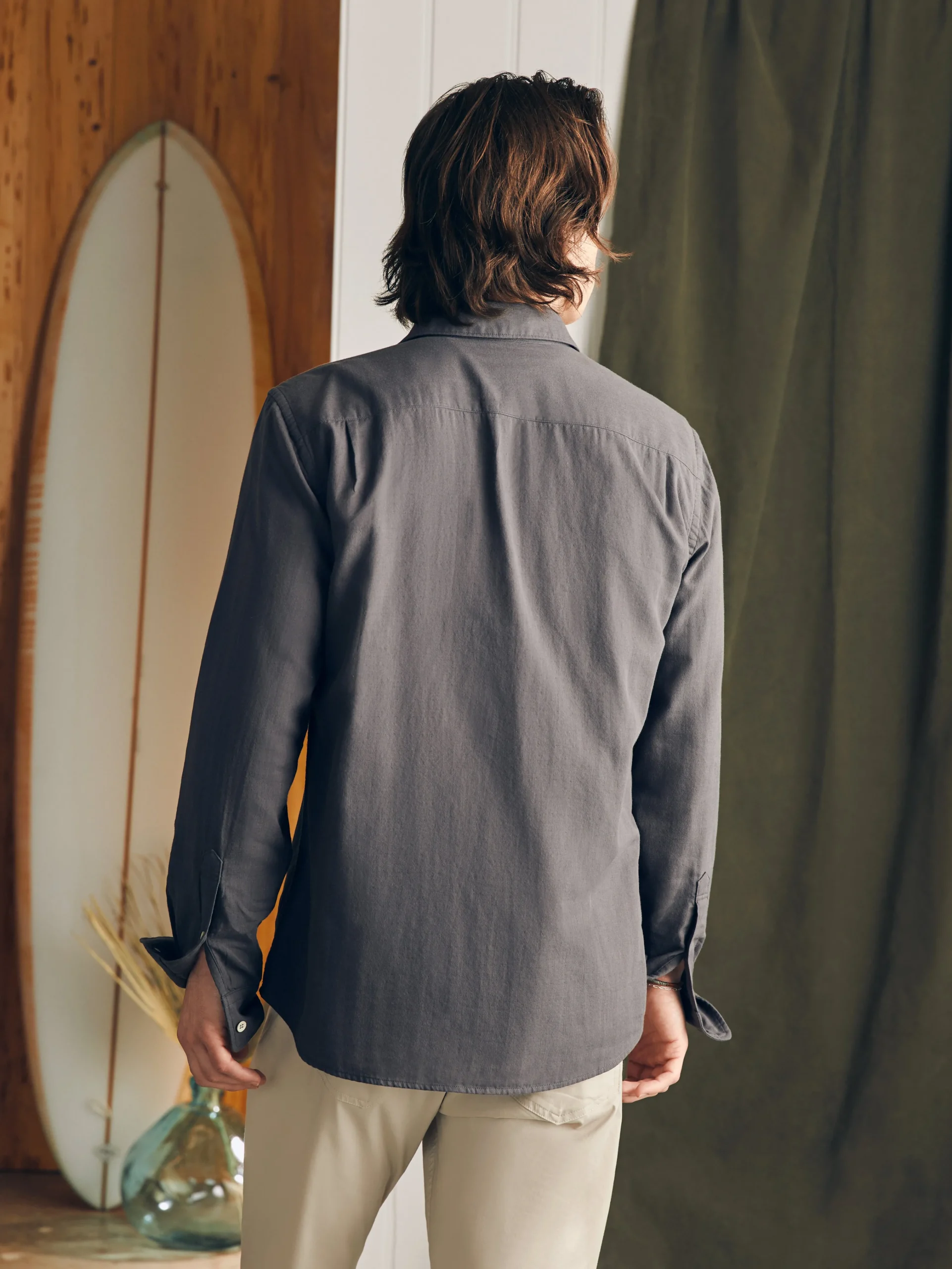 Sunwashed Chambray Shirt -*Faherty Brand Sale